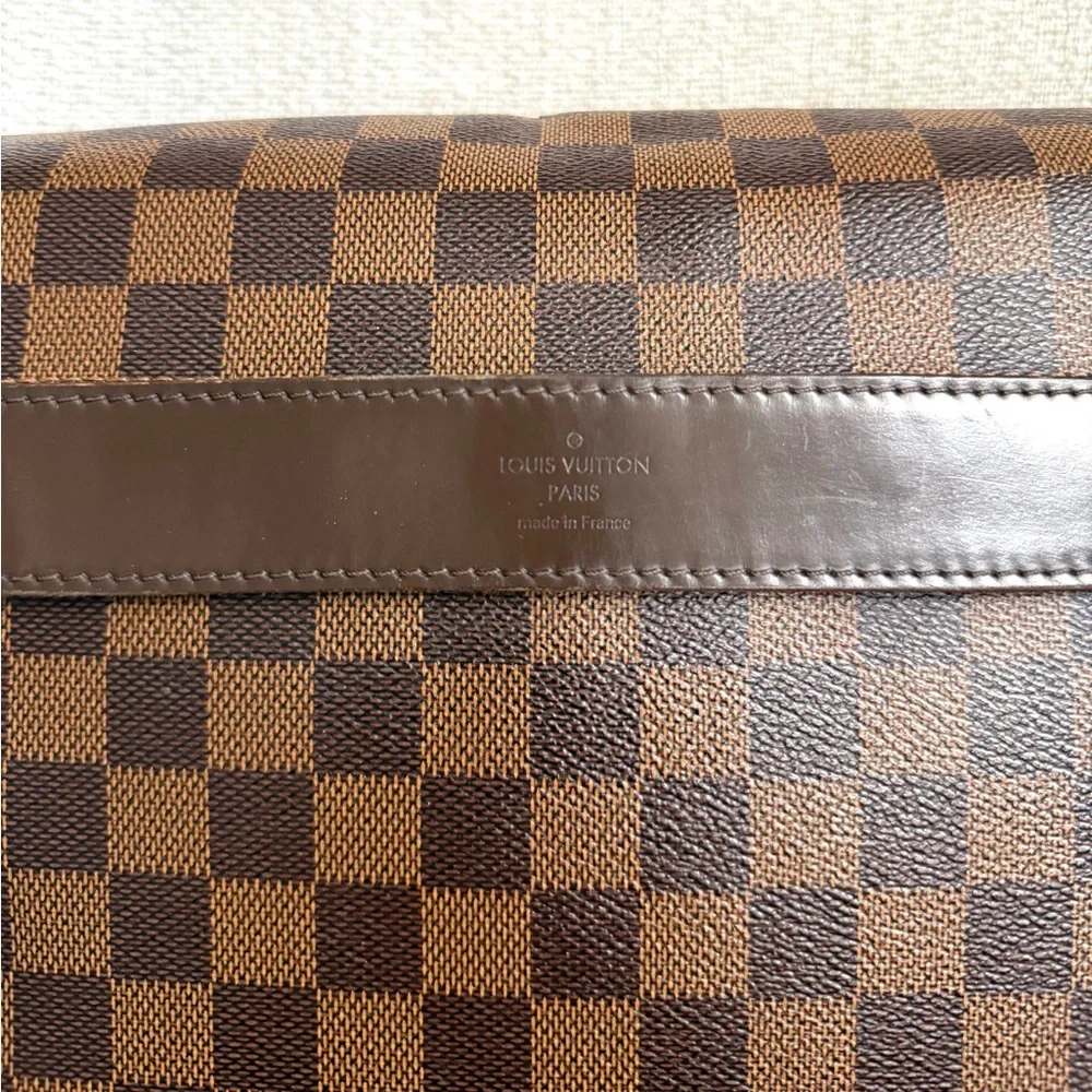 Authentic Louis Vuitton Ebene Shelton MM Damier unisex messanger bag brown - Picture 12 of 16